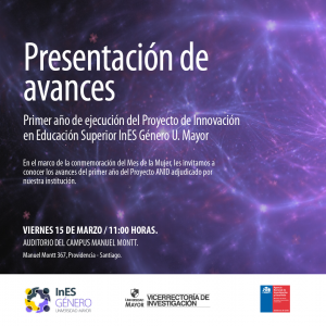 Presentación de avances del primer año InES Género UM.