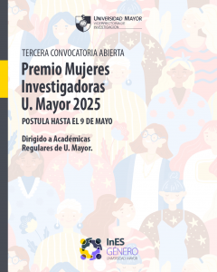 3era versión Premio Investigadora UM.